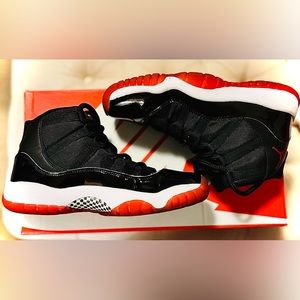 Jordan 11s Red / Black / White